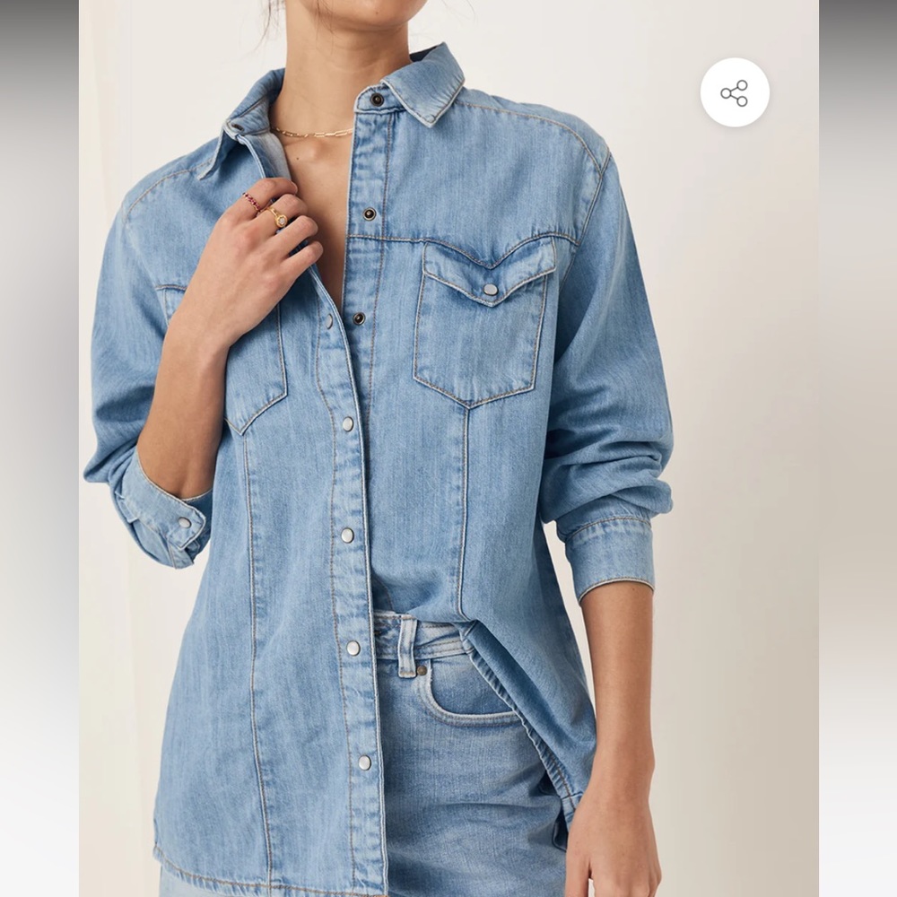 Spell & Outland denim shirt - Picture 4 of 14